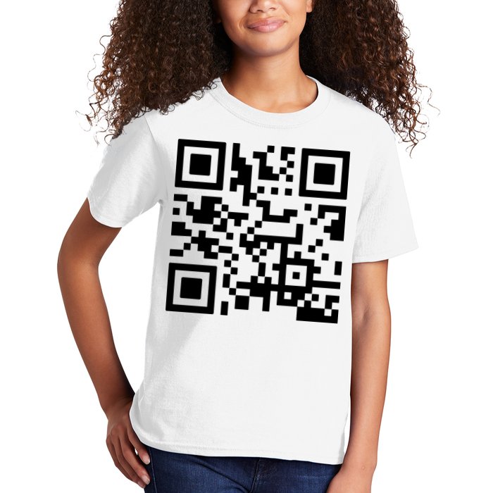 Fuck You Qr Code Kids T-Shirt