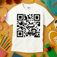 Fuck You Qr Code Kids T-Shirt