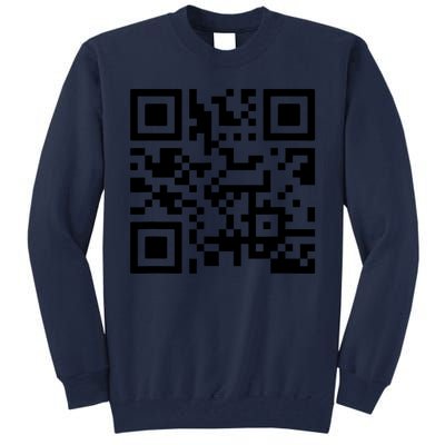 Fuck You Qr Code Tall Sweatshirt