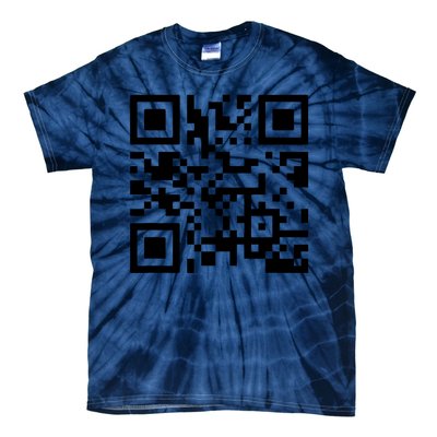 Fuck You Qr Code Tie-Dye T-Shirt