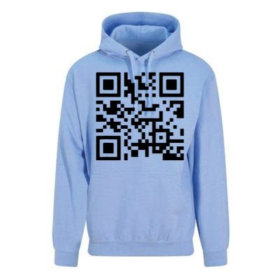 Fuck You Qr Code Unisex Surf Hoodie