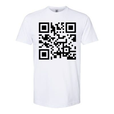 Fuck You Qr Code Softstyle® CVC T-Shirt