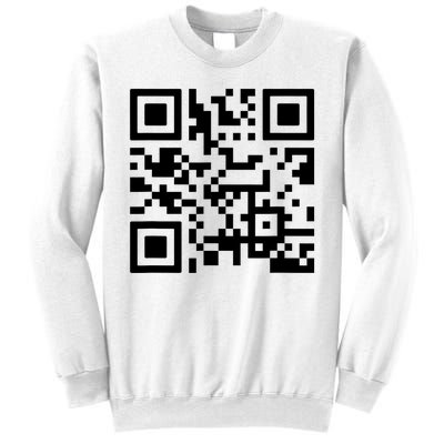 Fuck You Qr Code Sweatshirt