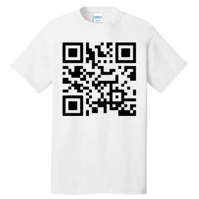 Fuck You Qr Code Tall T-Shirt