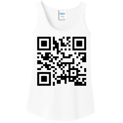 Fuck You Qr Code Ladies Essential Tank