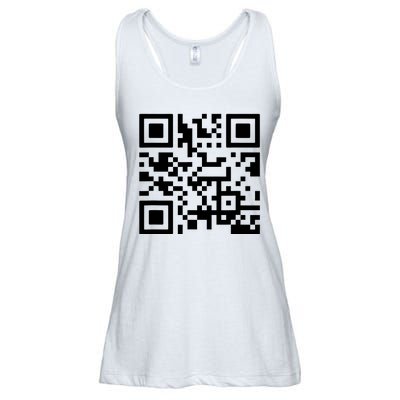 Fuck You Qr Code Ladies Essential Flowy Tank