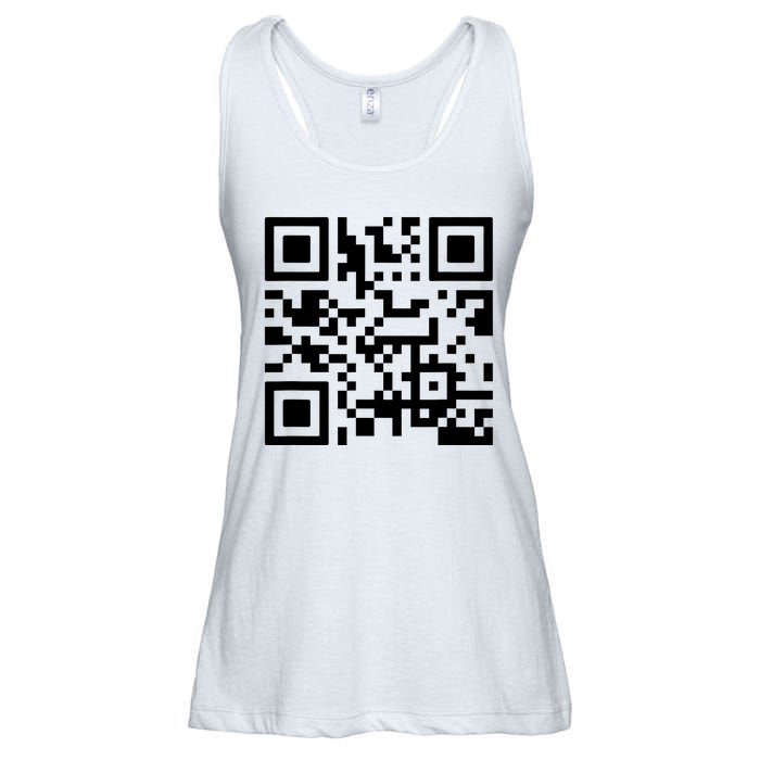 Fuck You Qr Code Ladies Essential Flowy Tank