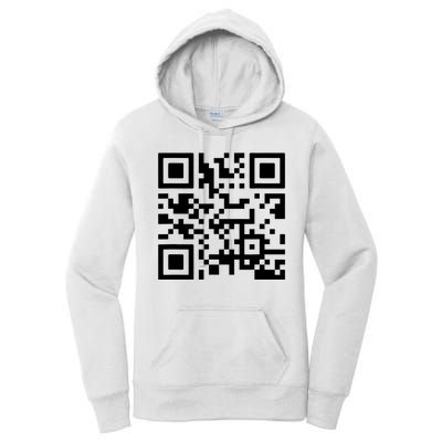 Fuck You Qr Code Women's Pullover Hoodie