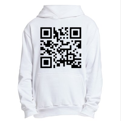 Fuck You Qr Code Urban Pullover Hoodie