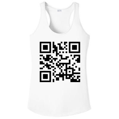 Fuck You Qr Code Ladies PosiCharge Competitor Racerback Tank