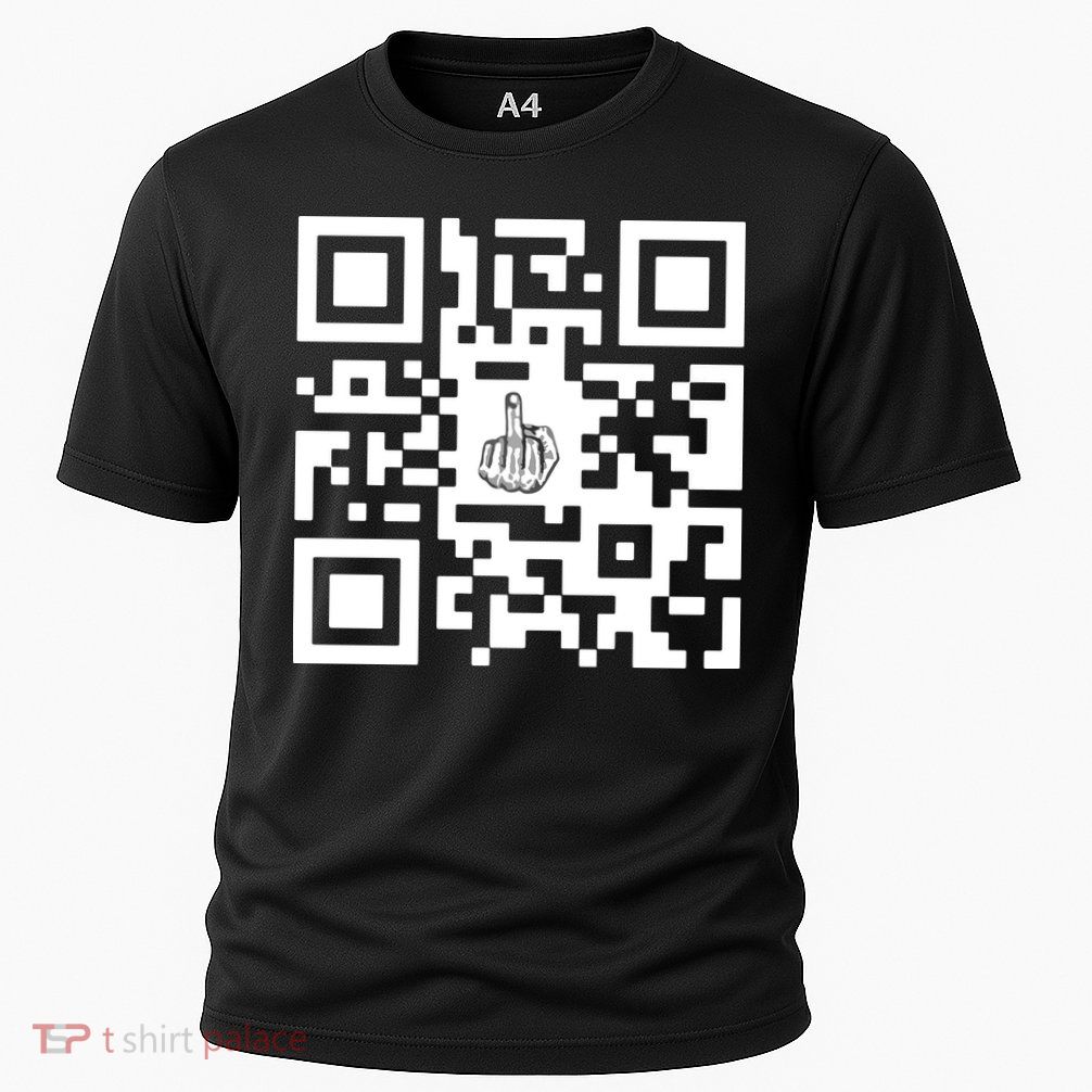 Fuck You Qr Code Performance Shirt
