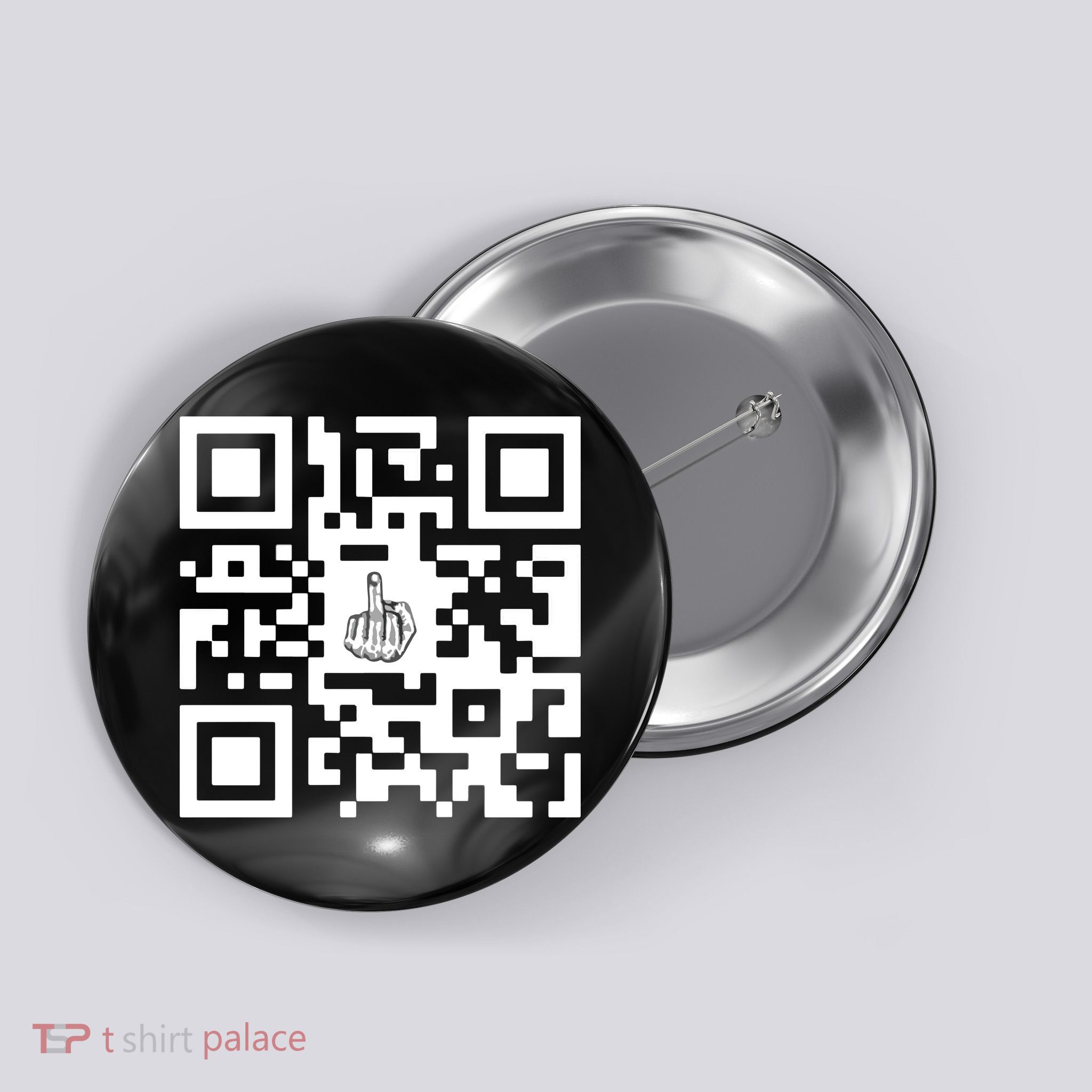 Fuck You Qr Code Button
