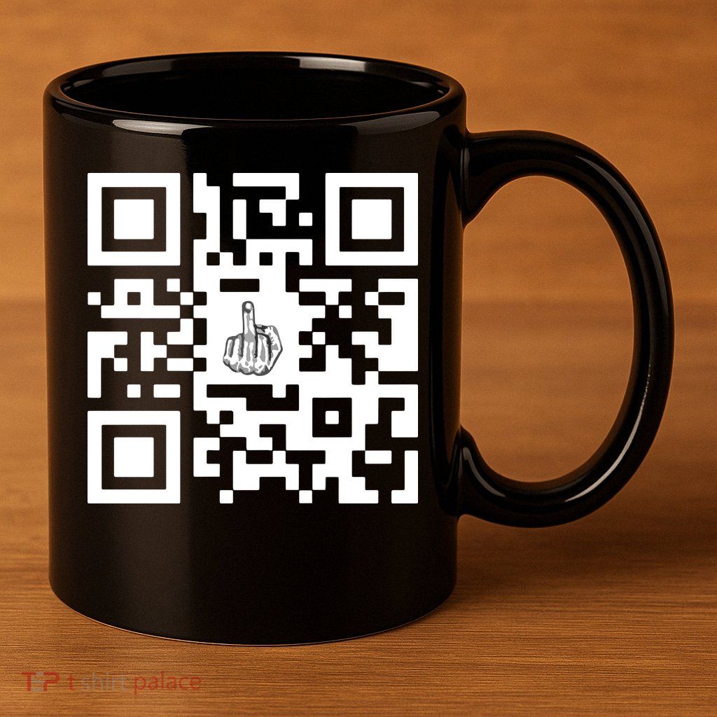 Fuck You Qr Code 11oz C Handle Ceramic Mug