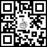Fuck You Qr Code 16 in Basic Backpack