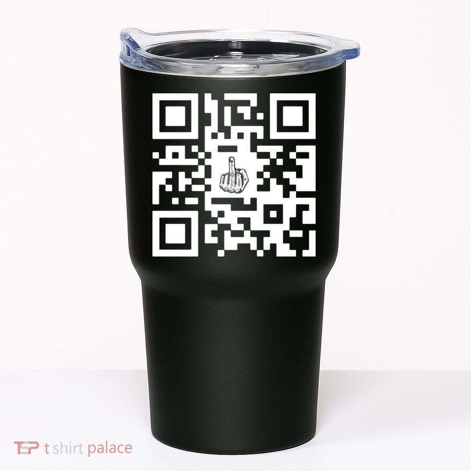 Fuck You Qr Code Tumbler