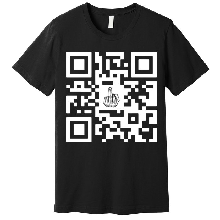 Fuck You Qr Code Premium T-Shirt
