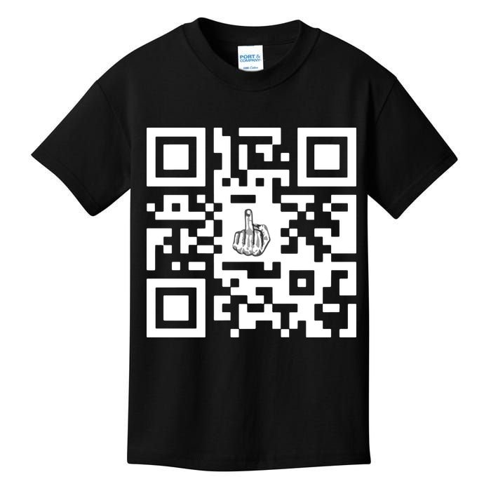Fuck You Qr Code Kids T-Shirt