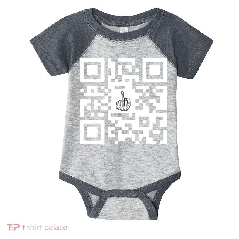 Fuck You Qr Code Infant Baby Jersey Bodysuit
