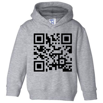 Fuck You Qr Code Toddler Hoodie