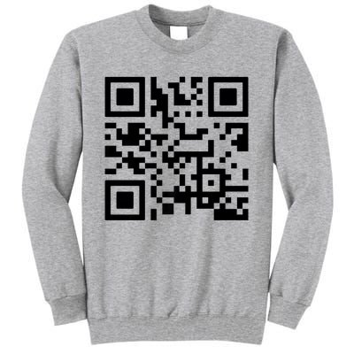 Fuck You Qr Code Tall Sweatshirt