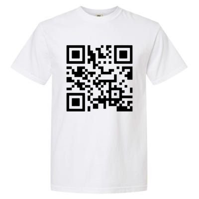 Fuck You Qr Code Garment-Dyed Heavyweight T-Shirt