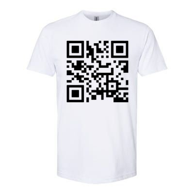 Fuck You Qr Code Softstyle® CVC T-Shirt