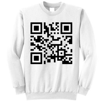 Fuck You Qr Code Sweatshirt