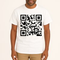 Fuck You Qr Code Tall T-Shirt