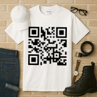 Fuck You Qr Code Tall T-Shirt