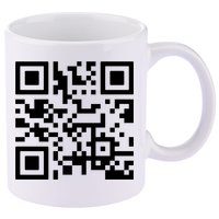 Fuck You Qr Code 11oz C Handle Ceramic Mug