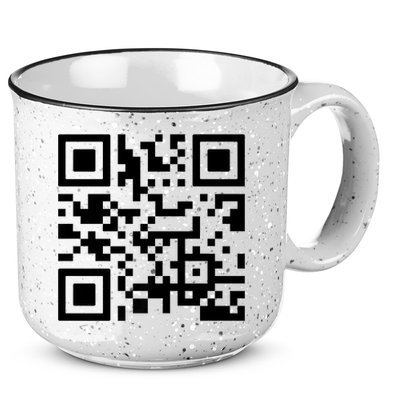 Fuck You Qr Code 15oz Campfire Ceramic Mug