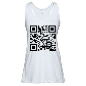 Fuck You Qr Code Ladies Essential Flowy Tank