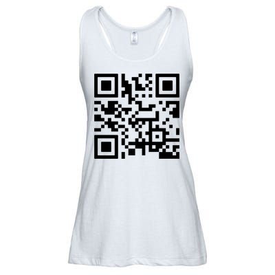 Fuck You Qr Code Ladies Essential Flowy Tank