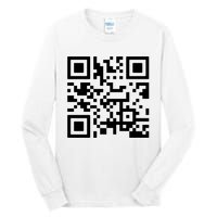 Fuck You Qr Code Tall Long Sleeve T-Shirt