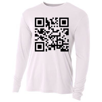 Fuck You Qr Code Cooling Performance Long Sleeve Crew