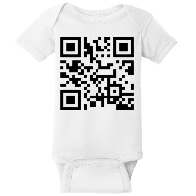 Fuck You Qr Code Baby Bodysuit