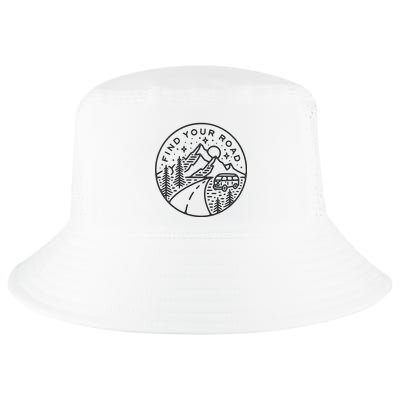 Find Your Road To Mountains For Camping Cool Comfort Performance Bucket Hat