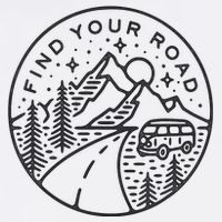 Find Your Road To Mountains For Camping Cooling Performance Crew T-Shirt