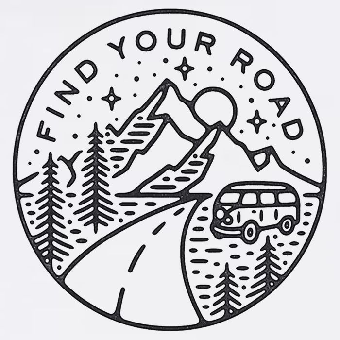 Find Your Road To Mountains For Camping Cooling Performance Crew T-Shirt