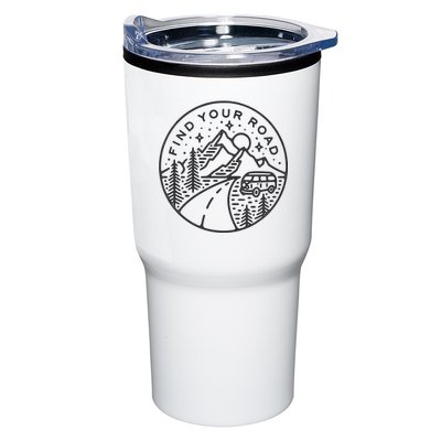 Find Your Road To Mountains For Camping Tumbler