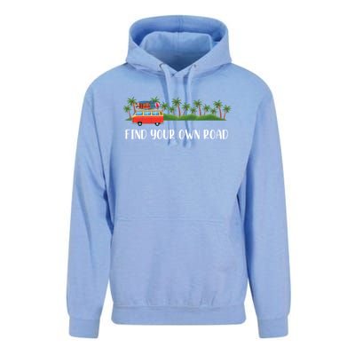 Find Your Road Roadtrip Casualwear Funky Rv Gift Idea Funny Gift Unisex Surf Hoodie