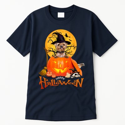 Funny YorKie Spooky Halloween Tall T-Shirt