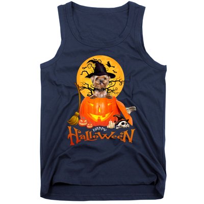 Funny YorKie Spooky Halloween Tank Top