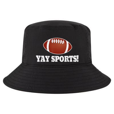 Funny Yay Sports Football Cool Comfort Performance Bucket Hat