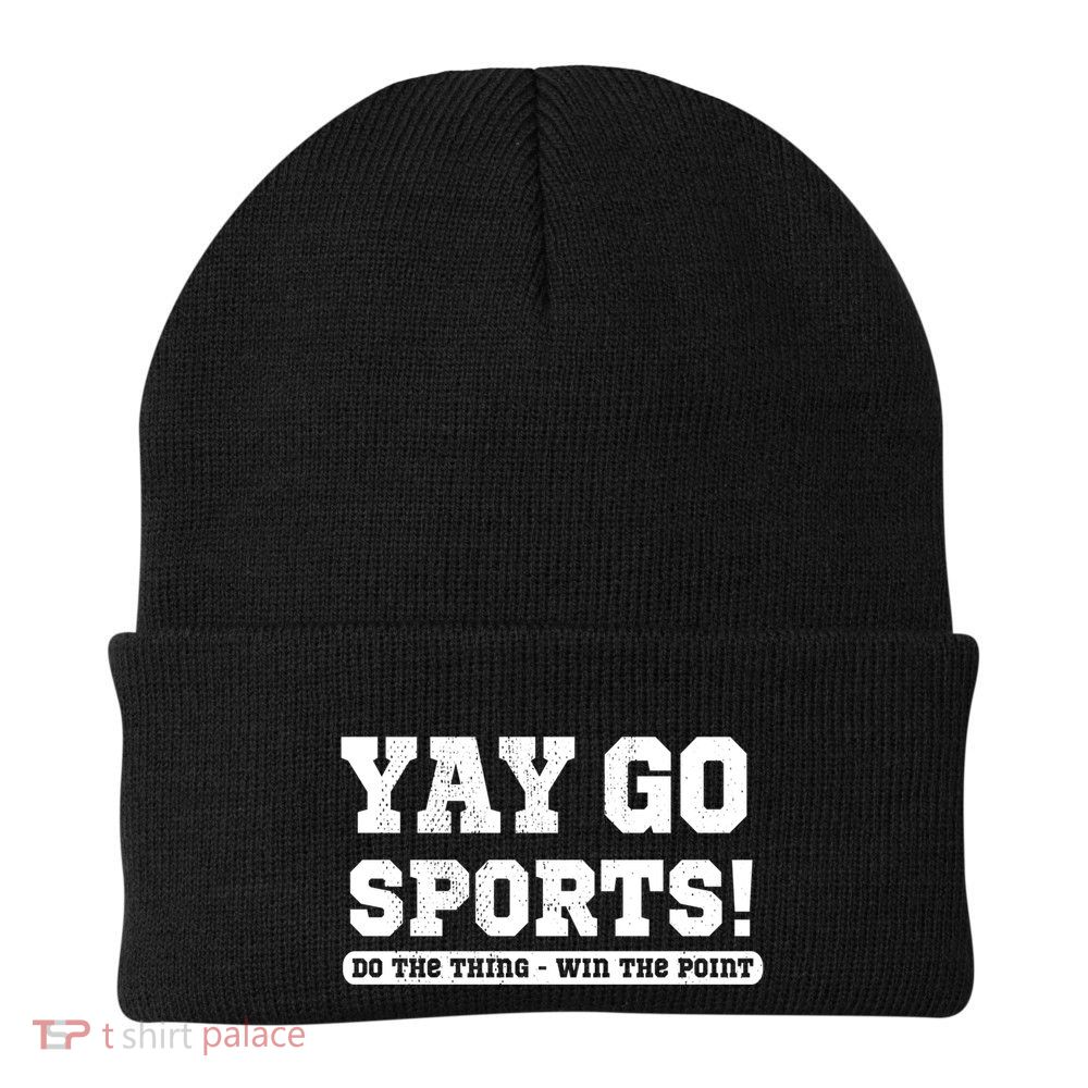 Funny Yay Sports Football Gift Beanie