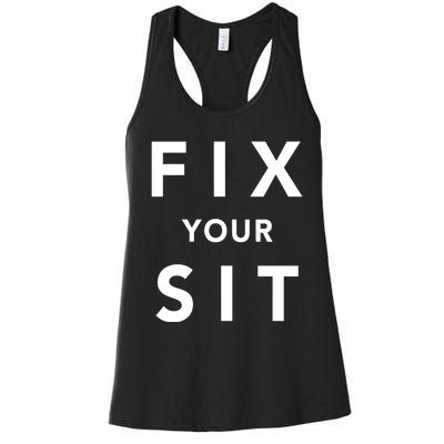 Fix Your Sit Women's Racerback Tank