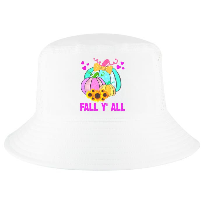 Fall Y'all Season Cute Gift For Her Cool Comfort Performance Bucket Hat