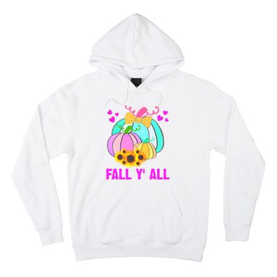 Fall Y'all Season Cute Gift For Her Hoodie