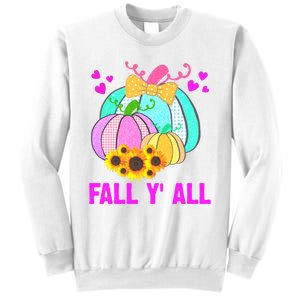 Fall Y'all Season Cute Gift For Her Sweatshirt