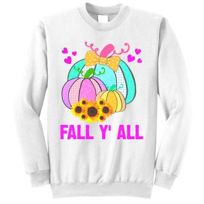 Fall Y'all Season Cute Gift For Her Sweatshirt